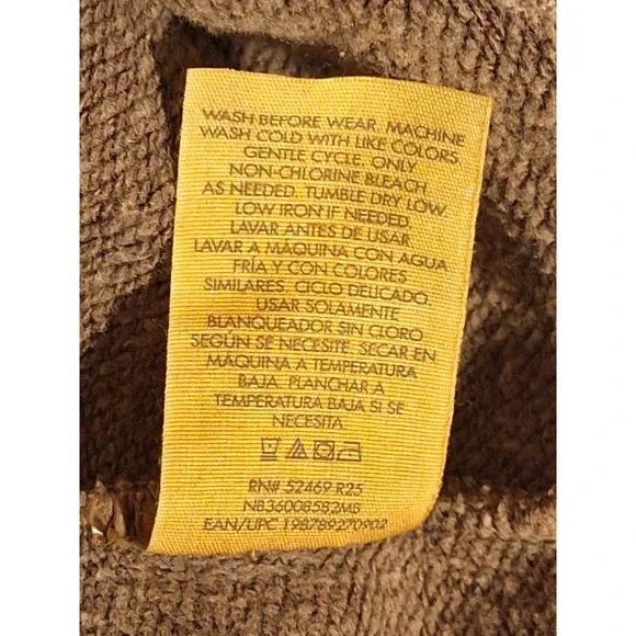 No Boundaries NoBo Oversized Hoodie Mocha Brown Fleece Lined 2XL Max Mole NWT - Picture 12 of 12